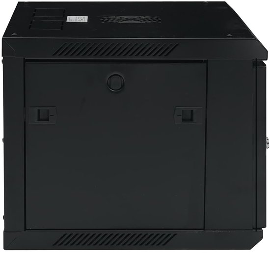 vidaXL Netwerkkast voor aan de muur 6U 19" IP20 600x450x375 mm van vidaXL — afbeelding 4