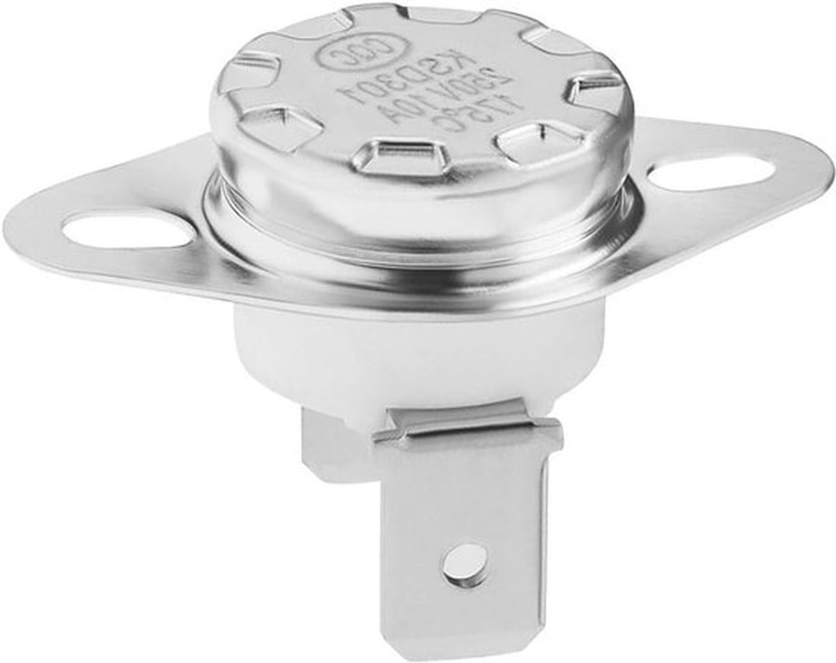 Wasdrogerthermostaat - Compatibel met diverse merken - Droogtrommelthermische zekering - Wit - Wasdrogers - 4710950 - 5126720 - 5432490 - 5432491 - Geschikt voor diverse modellen