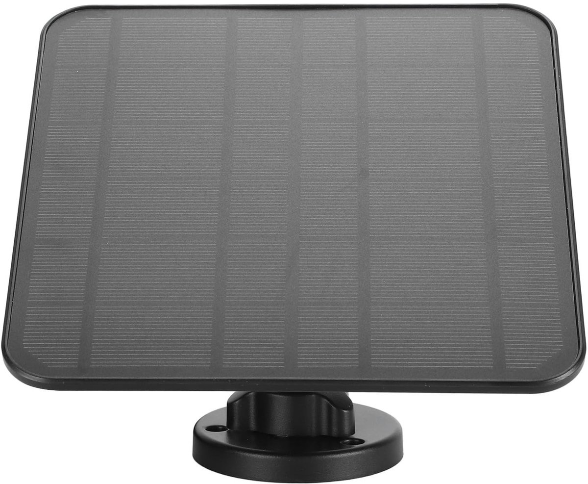 Dailygoody - Zonnepaneel voor Nest en Ring Deurbellen - 12W Waterdichte Oplader met 360° Bevestiging