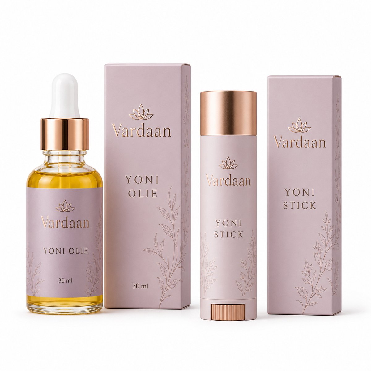 Vardaan® Yoni Stick & Yoni Olie Set Fris – Intieme Verzorgingsset – Vaginale Verzorging – Yoni Stick – Yoni Olie 30 ml – Intieme Hygiëne – pH Gebalanceerd – 100% Natuurlijk – Verzorging Intieme Zone – Vrouwelijke Hygiëne – Self-Care Set