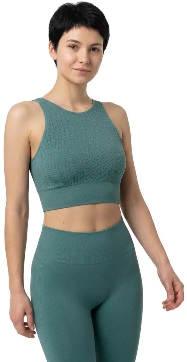 Born Living Yoga Zinara Seamless Sport-top Zwart M Vrouw