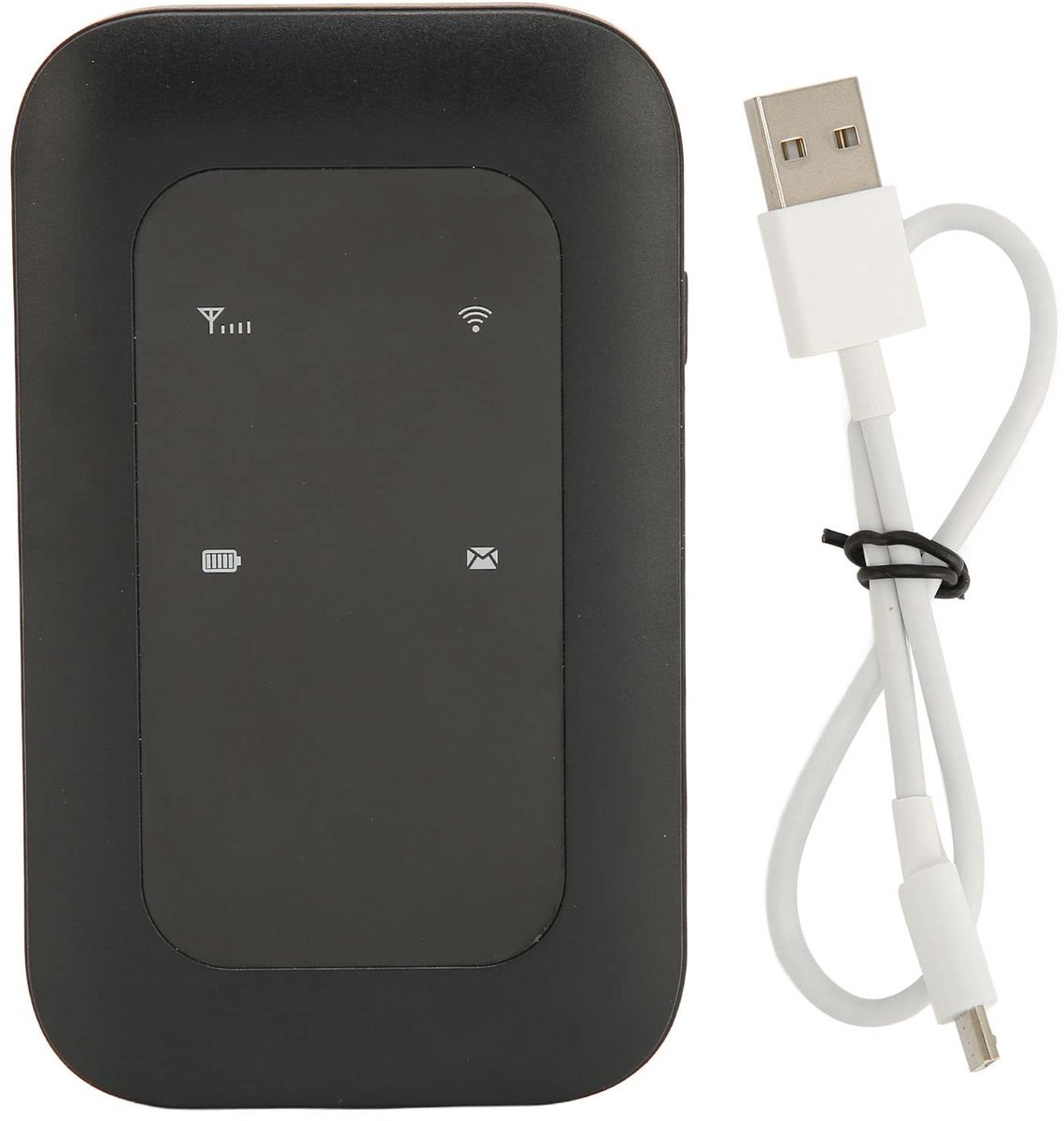 Dailygoody - 4G Mobiele Wifi-router - Draagbare Reis-wifi - Lange Stand-by Tijd - Ondersteunt 10 Apparaten - Ideaal voor Zakenreizigers - Compact en L