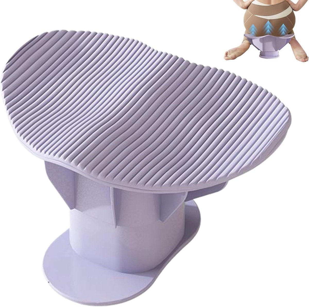 Billen Trainer - Thuis Gym - Lichaamsvorming - Verbeterde Spierbetrokkenheid - 325 x 225 x 20 cm - Paars