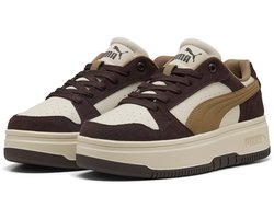 PUMA Rebound Femme Low SD Dames Sneakers - Alpine Snow-Soft Taupe-Chocolate Fondue