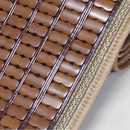 Bamboe Koelmat - Zomer Mat - Comfortabele Slaap - Opvouwbaar Ontwerp - N.v.t. - Natuurlijk — afbeelding 2