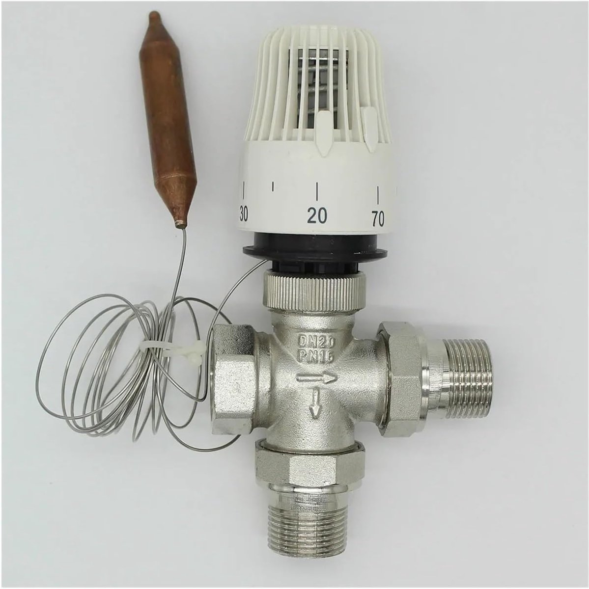 Thermostatische Radiatorkraan - Vloerverwarming Klep - Comfort Verwarmen - Afstandsbediening Instelling - DN20 M30*1.5 - Niet gespecificeerd