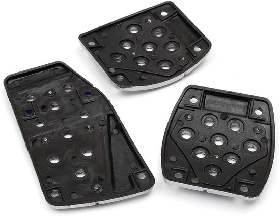Auto Pedaal Covers - Voetpads Set - Veilig Rijden - Antislip Grip - 3 Stuks - Blauw — afbeelding 4