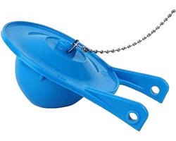 Vervangende spoelbak - Toiletonderdeel - Sanitaire reparatie - Lekvrije oplossing - 8 cm - Grijs