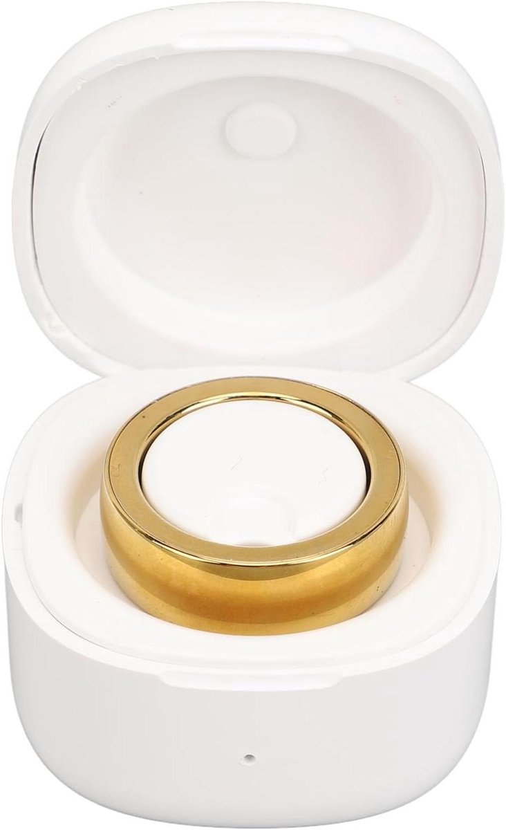 Slimme Gezondheidsring - Fitness Tracker Ring - Gezondheid Monitoren - IP68 Waterdicht - Binnendiameter 20.1 mm - Goud