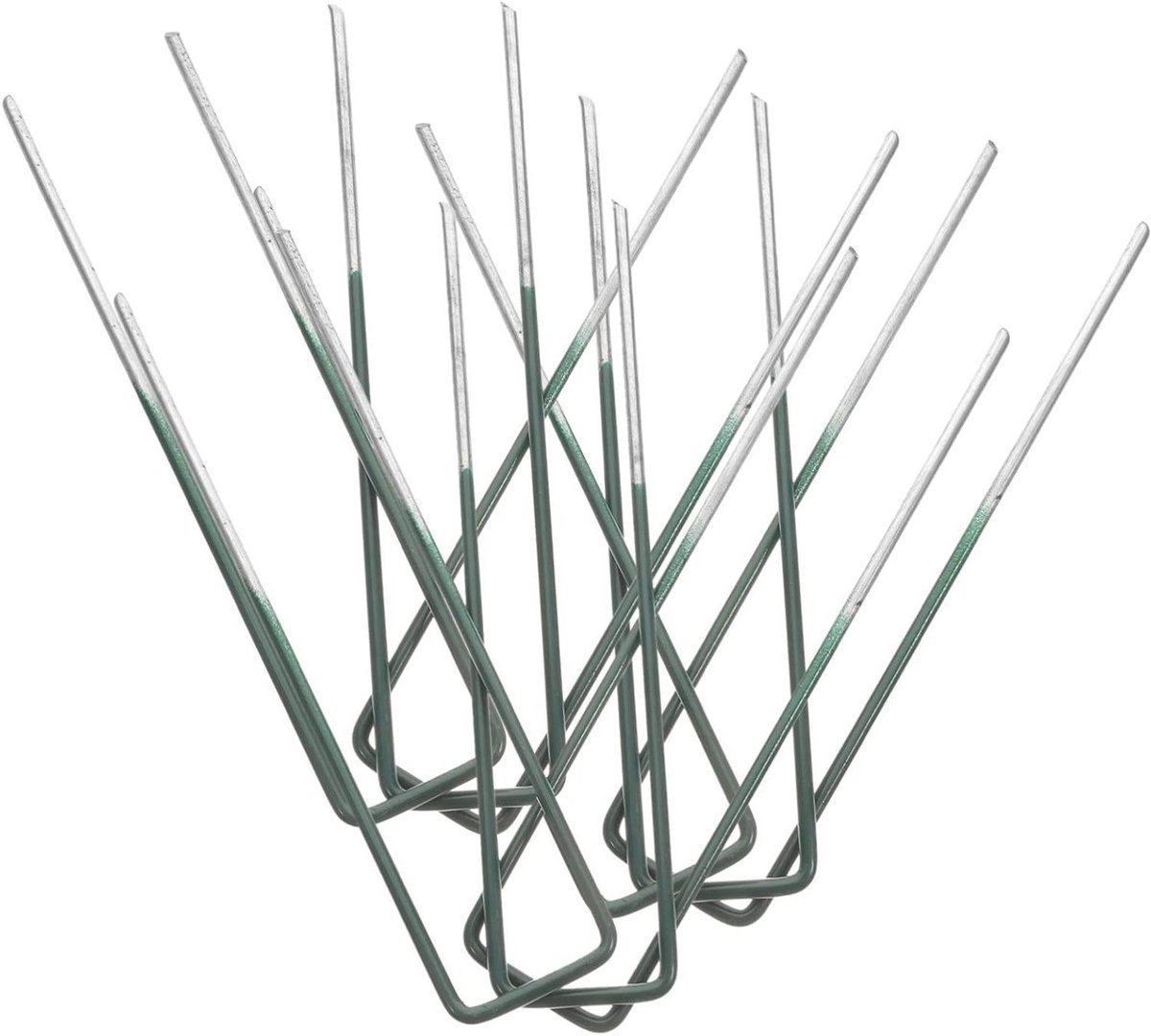 Grondankers Set - Haringen Tuin - Tent Vastzetten - Trapeziumvormig Ontwerp - 10 Stuks - Zilver