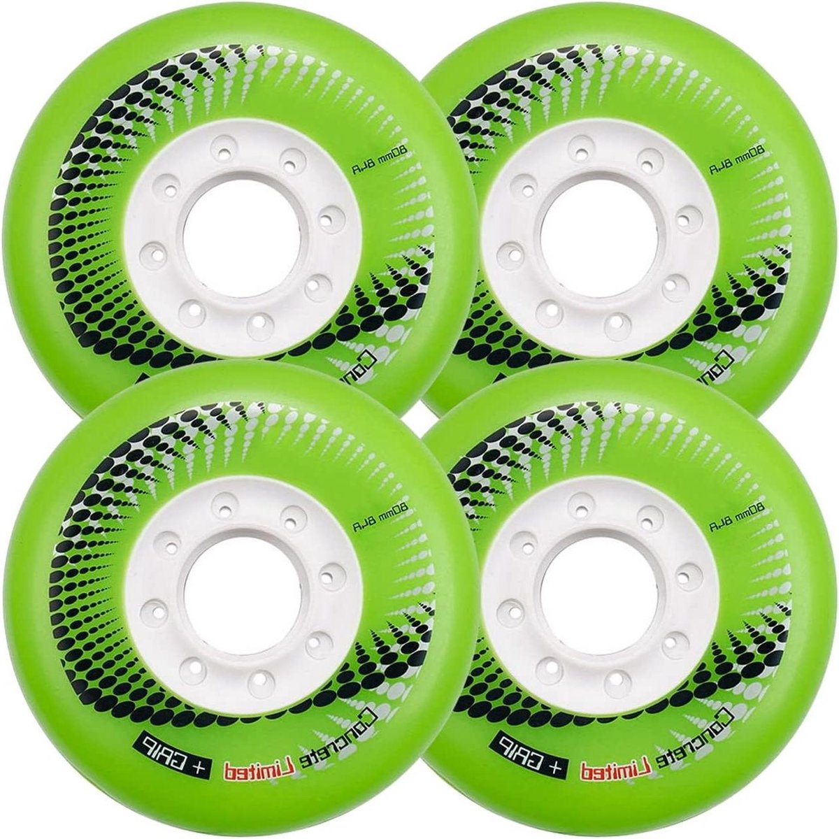 Skeelerwielen Set Vervangende Wielen Outdoor Skaten Duurzaam PU Materiaal 4 Stuks