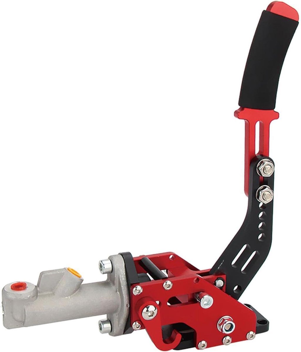Hydraulische Handrem - Drift Hendel - Circuit Rijden - Verstelbaar Ontwerp - 31x31x10 cm - Rood