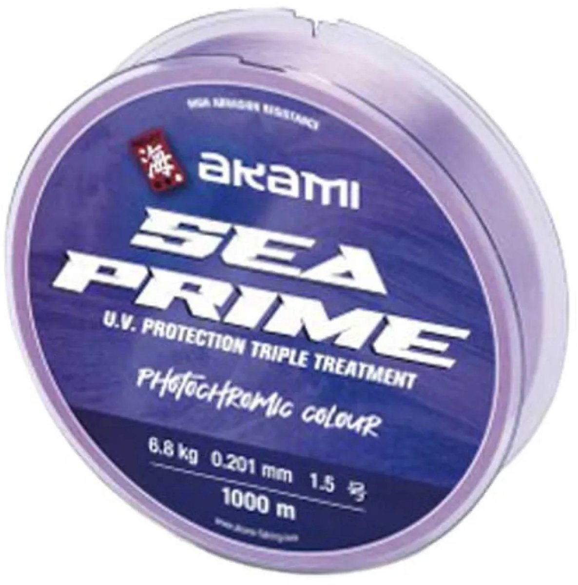 Akami Sea Prime Monofilament 1000 M Transparant 0.226 mm