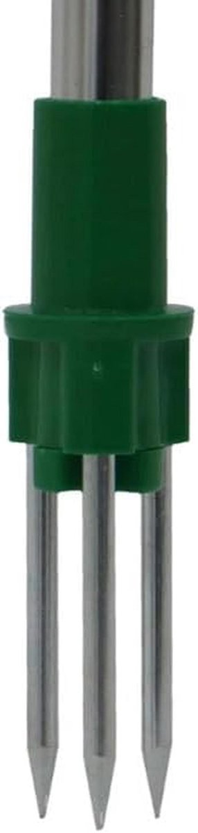 Onkruidverwijderaar - Tuingereedschap Twister - Onkruid Wieden - Staand Werken - 1 meter steel - Groen Zilver — afbeelding 3