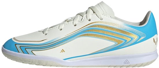 adidas Performance Chaussure de football F50 MESSI CLUB Indoor Enfants - Enfants - Beige - 33 1/2