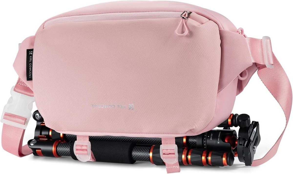 Camera Sling Bag voor DSLR en Lenzen - Enkele Schoudertas met Statiefhouder voor Canon, Sony, Nikon en Drones