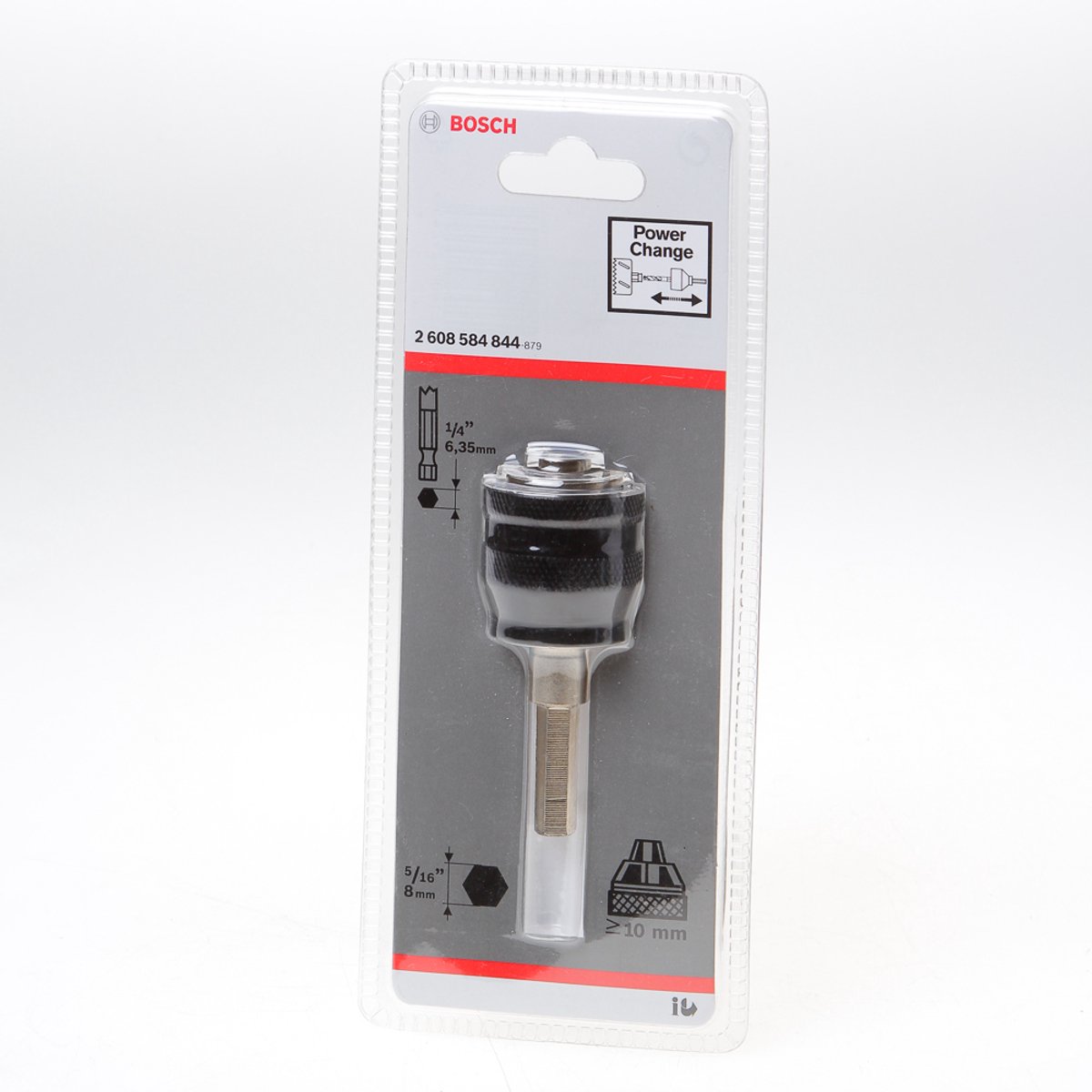 Bosch Adapter Power-Change HEX zeskant 8,7 mm