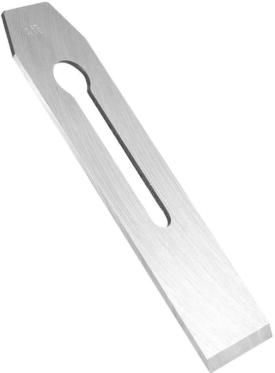 Dailygoody Hand Planer Knife - Handmatige Houtbewerking - Duurzame Snijkant - Zilver - Gereedschap voor Timmerman - 51 Millimeter