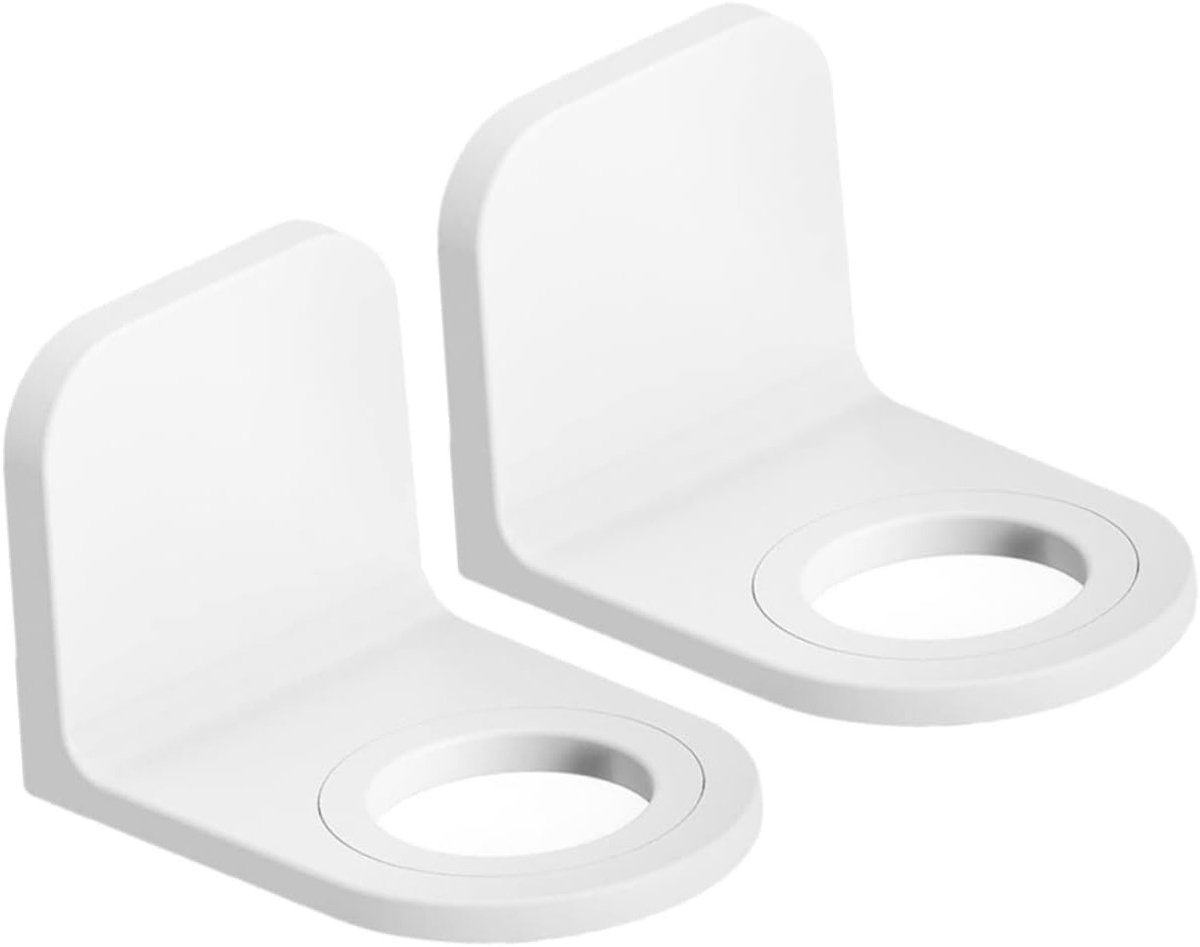 2 Stuks Wandhouder voor Shampoo en Zeepflessen - Waterdichte Wandbevestiging zonder Spijkers, Ideaal voor Badkamer en Keuken, Handige Accessoires voor Douche en Opberging