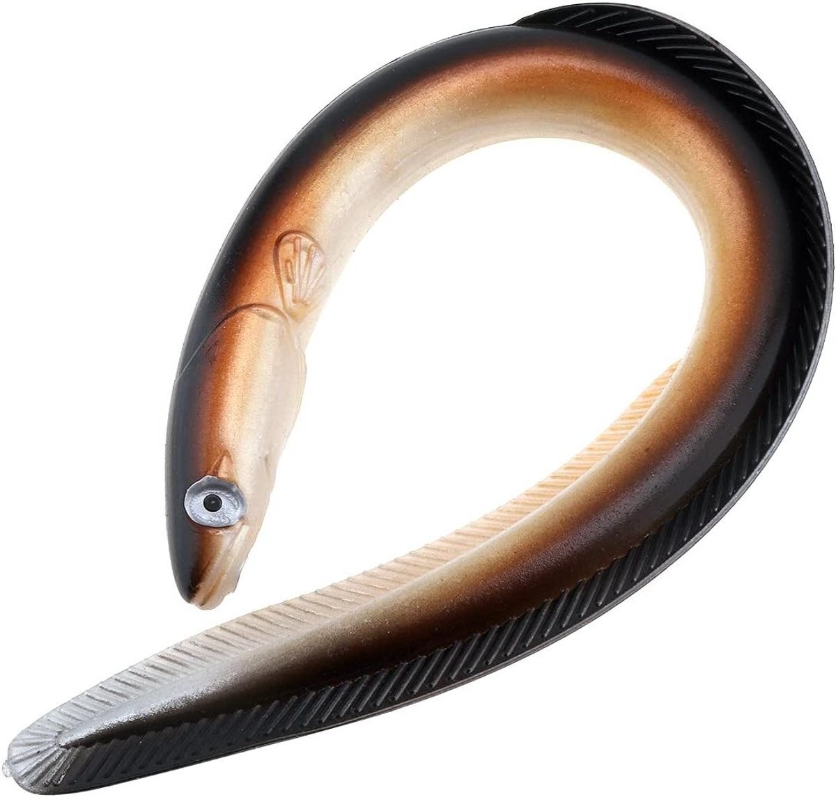 Realistische 30 cm zachte kunstaas voor paling, ideaal voor baars, PVC bionisch ontwerp, perfect voor zoutwater vissen