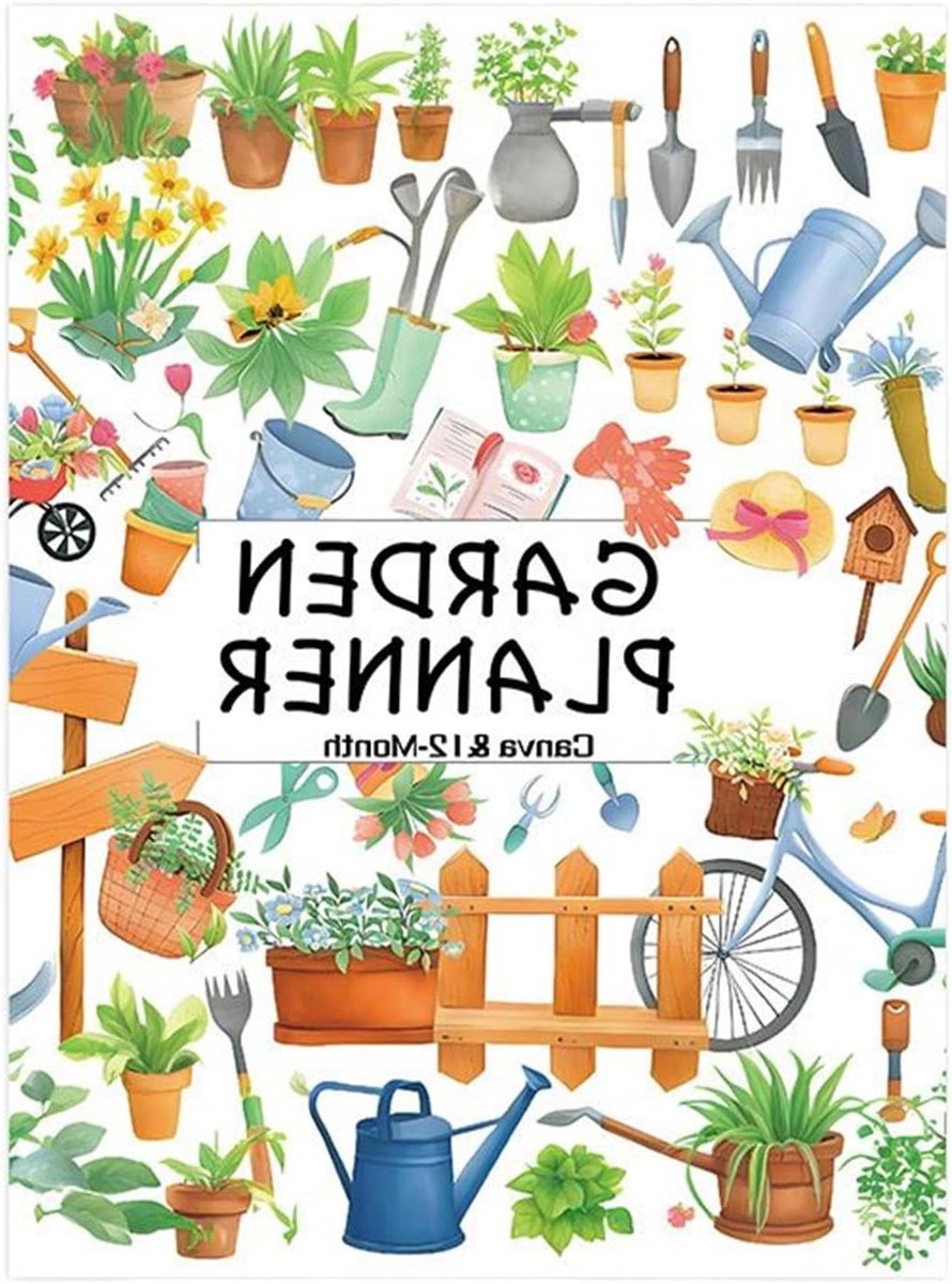 Tuin Logboek - Plantenplanner Tuinagenda - Tuinieren Plannen - Jaarrond Ondersteuning - 258x21cm - Niet gespecificeerd
