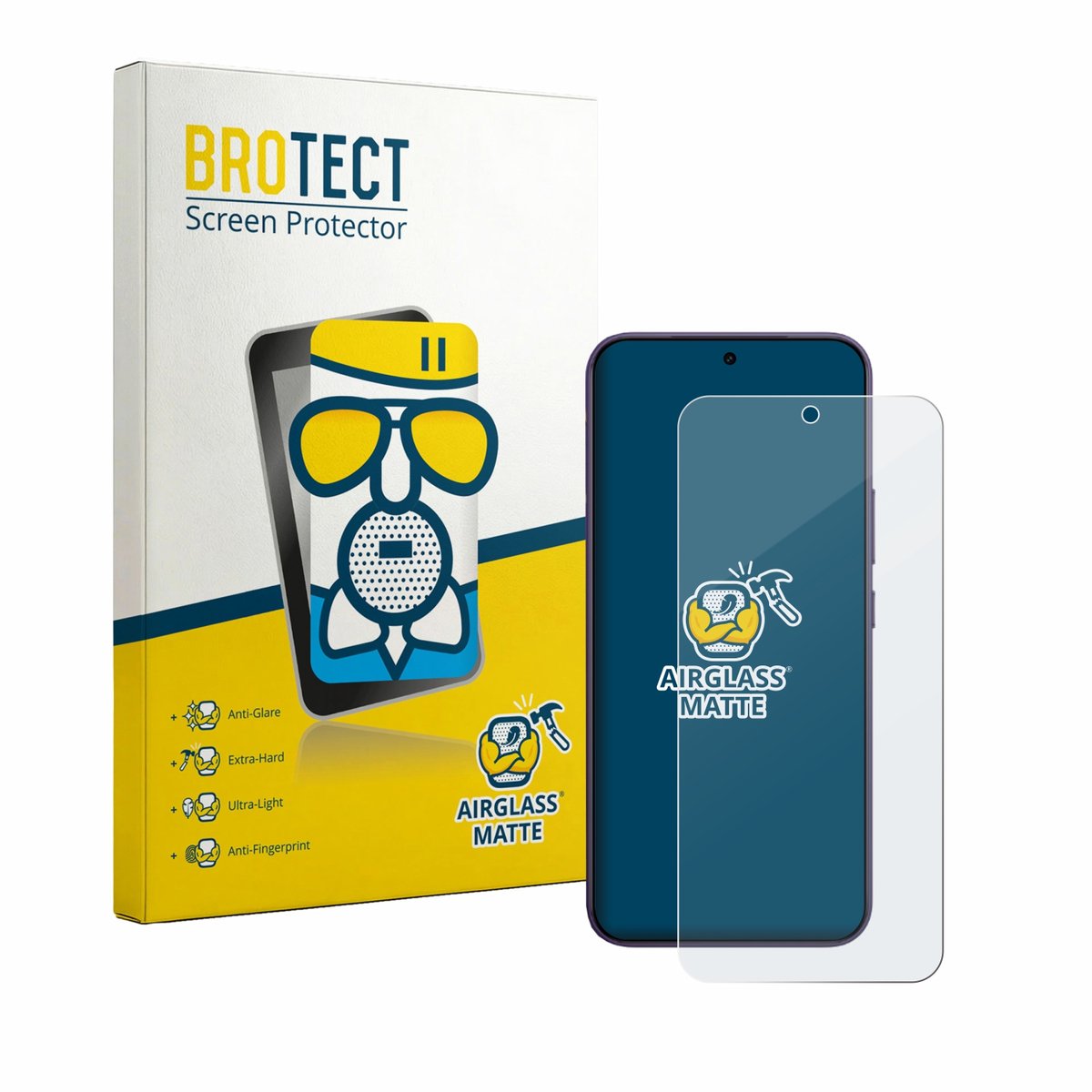 BROTECT - Screenprotector voor Vivo Y600 Pro - Folie Beschermfolie Beschermglas matte