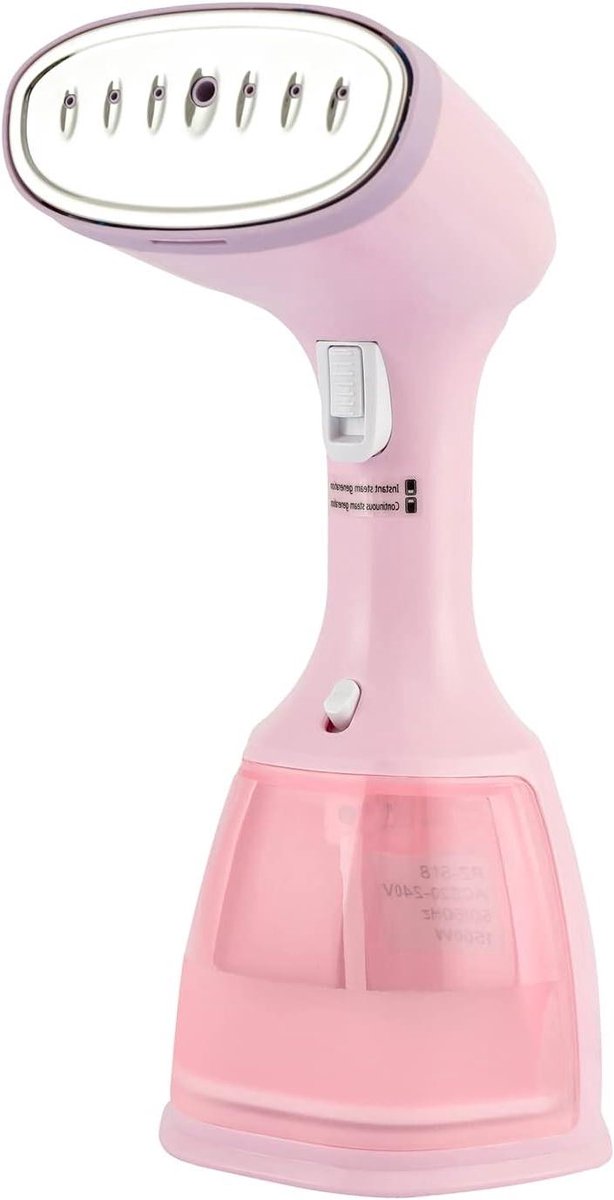 Matybobe Portable Hand Steamer for Clothes, 1500 W, 3 Steam Modes, with Large Removable 350 ml Water Tank, Garment Steamer for Home, Office and Travel
