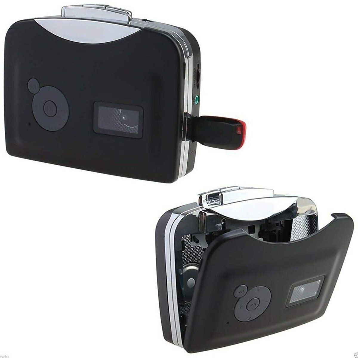 Dailygoody - Cassette Naar MP3 - Cassette Converter - Compact en Draagbaar - USB Voeding - Digitale Tape naar MP3 - Geschikt voor Muziekliefhebbe