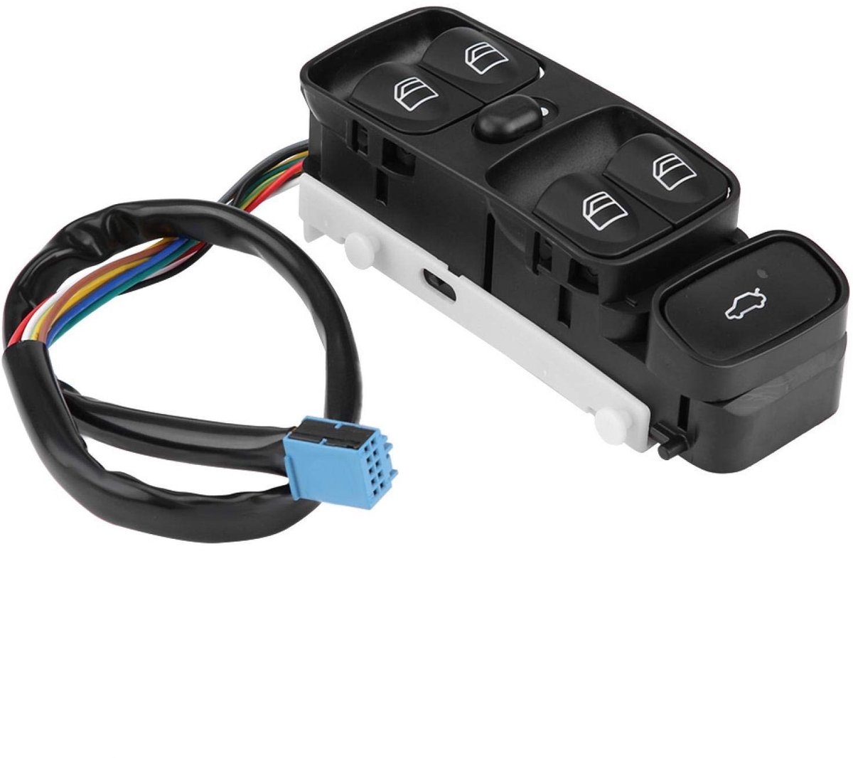 Dailygoody - Raam Schakelaar - Elektrische Ruitbediening - Duurzaam en Krasbestendig - Zwart - Voor Mercedes W209 CLK320 CLK500 - Hoogwaardige Kwaliteit