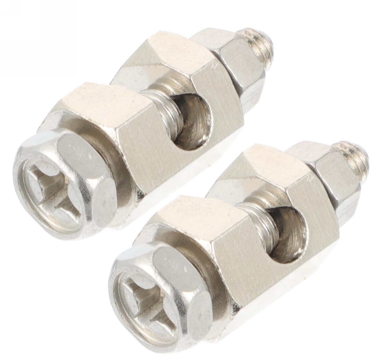 Dailygoody - Zonnepaneel Aardingsclip - Ideaal voor Camper en Boot - 2 Stuks - Duurzaam en Betrouwbaar - Gebruiksvriendelijke Installatie - Geschikt v