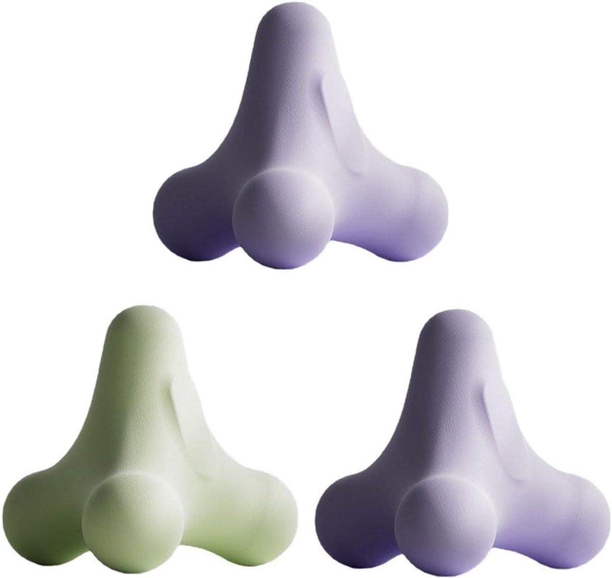 Fascia Bal - Massagebal Yoga Bal - Spierontspanning Herstel - Gerichte Druk Inkepingen - 85 g - Roze