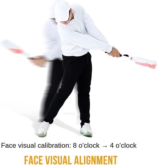 Golftrainingshulp - Swingtrainer Golf - Golfvaardigheden Verbeteren - Directe Feedback - 100 cm - Meerkleurig — afbeelding 5