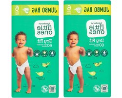 Luier Maat 6 - Baby luiers - Droog en comfortabel - Tot 12 uur bescherming - 60 stuks - Wit