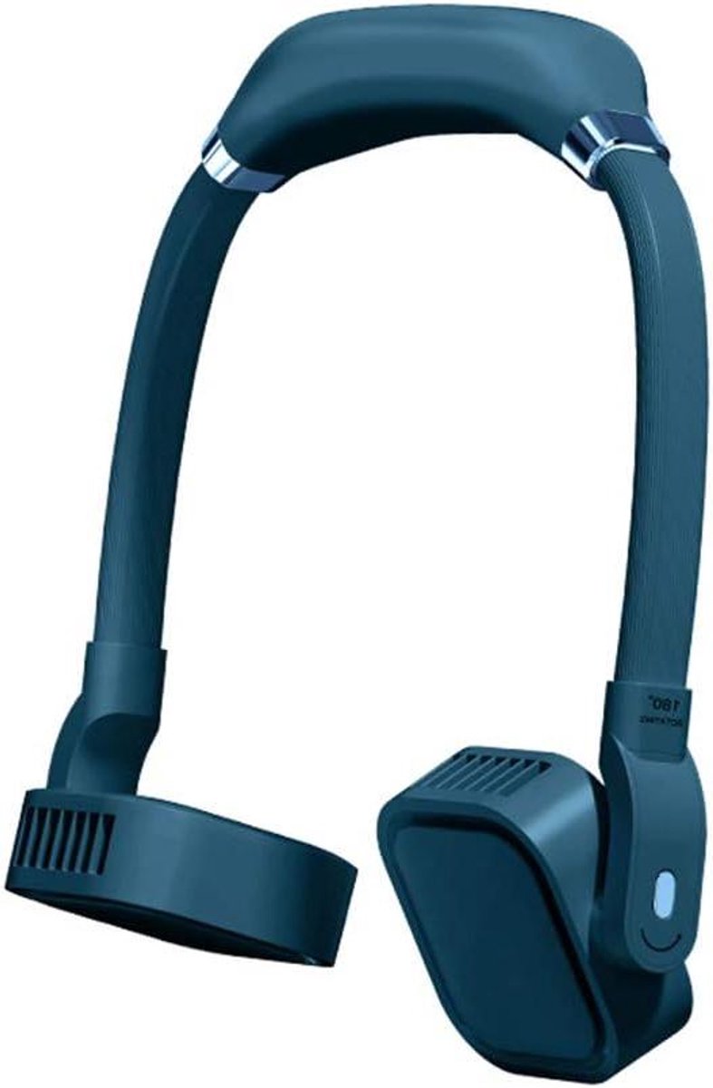 Nekventilator - Draagbare Ventilator - Buiten Sporten - Bladeloos Ontwerp - 4000mAh Batterij - Groen