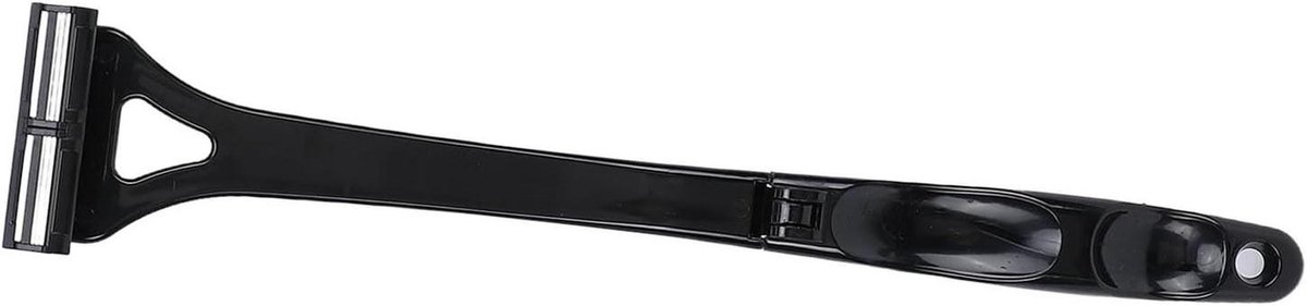 Opvouwbare Haartrimmer - Lange Handgreep - Lichaamsverzorging Thuis - Drieledige Snijder - 44 Cm Lengte - Zwart
