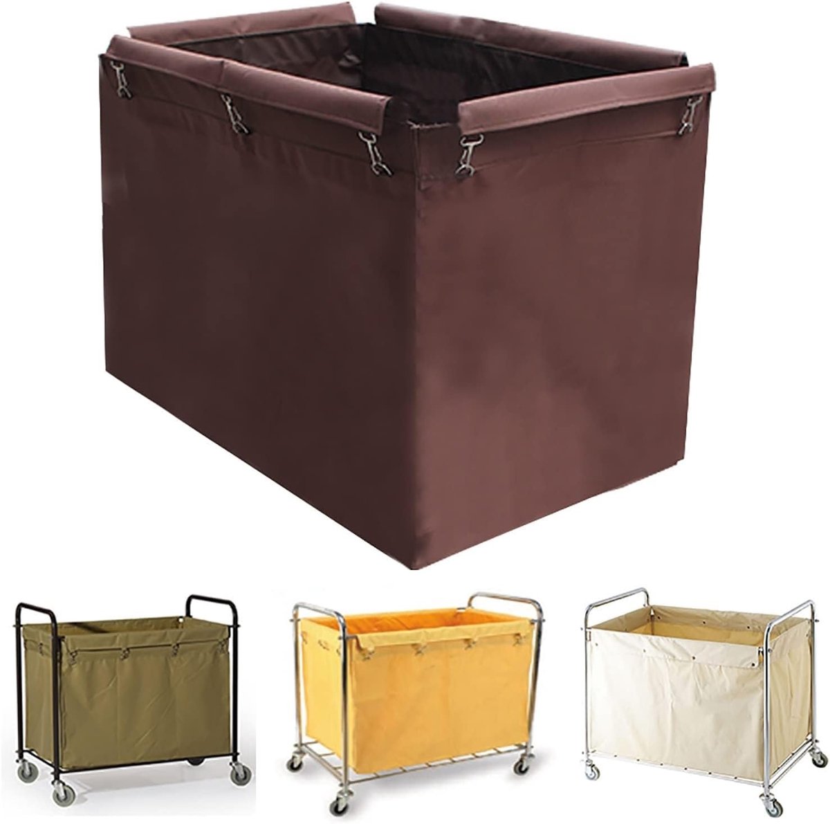 Vervangende Waskar Zak - Wasmand Liner - Wassen Sorteren - Machinewasbaar Oxford Doek - 83 x 53 x 63 cm