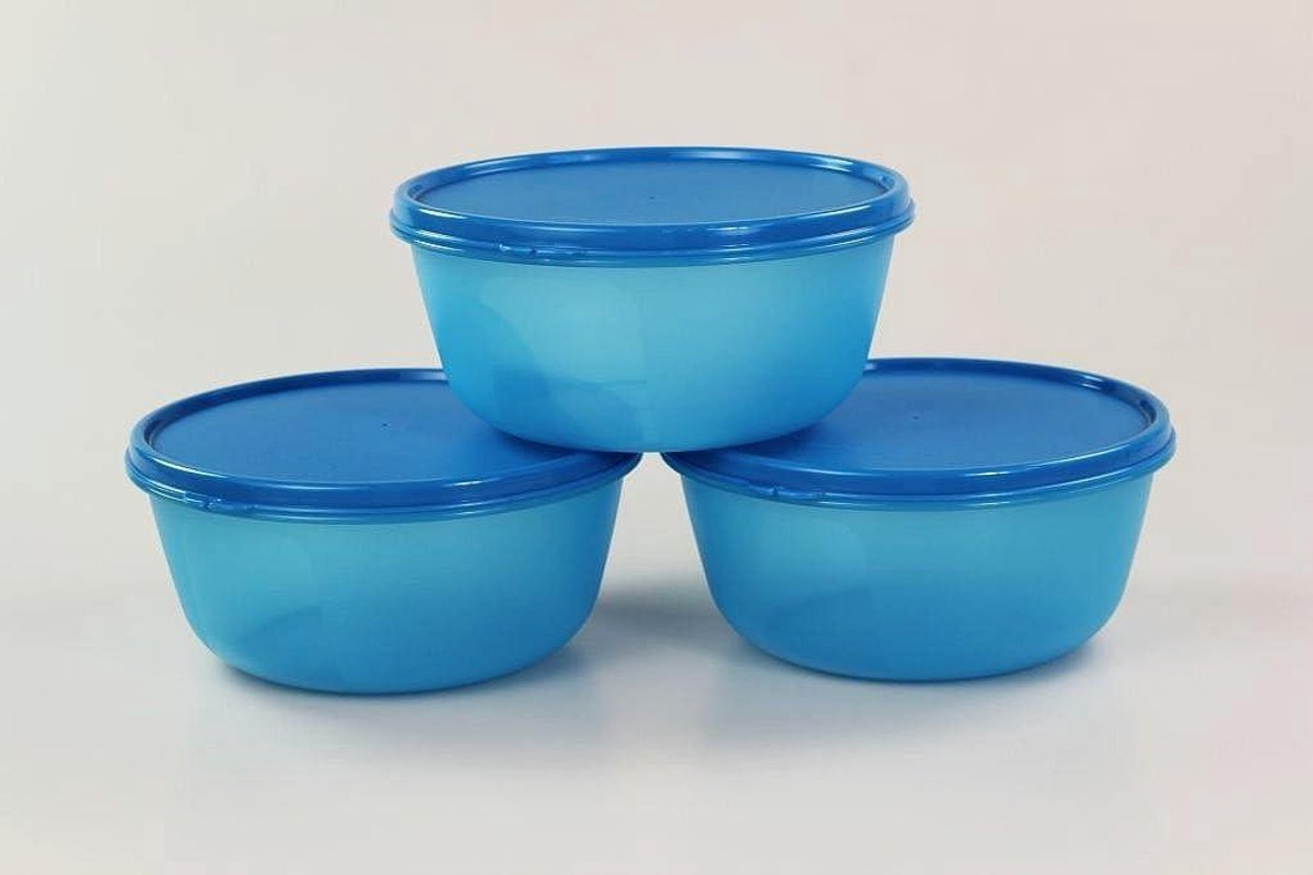 Koelkast Bakjes - Voedselcontainers Opslag - Voedsel Bewaren - Origineel Ontwerp - 15 Liter - Blauw