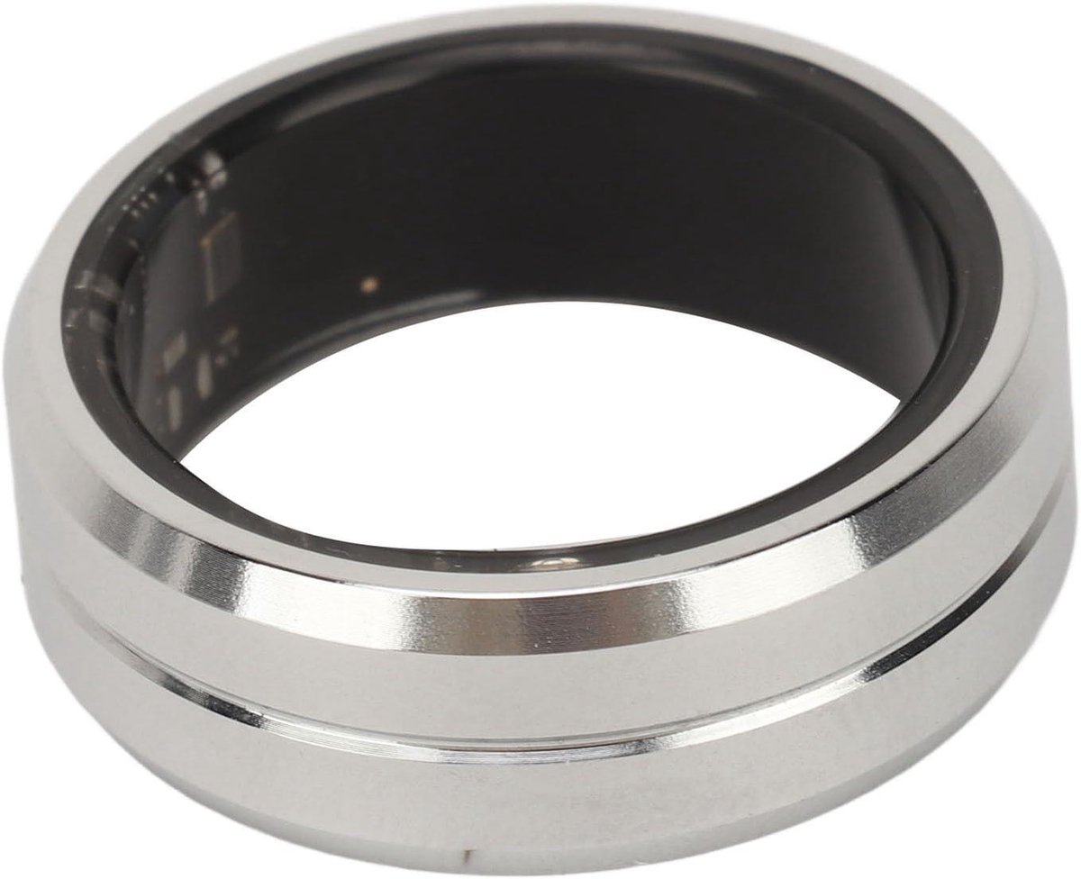 Slimme Gezondheidsring - Fitnesstracker Ring - Gezondheid Monitoren - IP68 Waterdicht - Tot 7 Dagen Batterij - Zilver