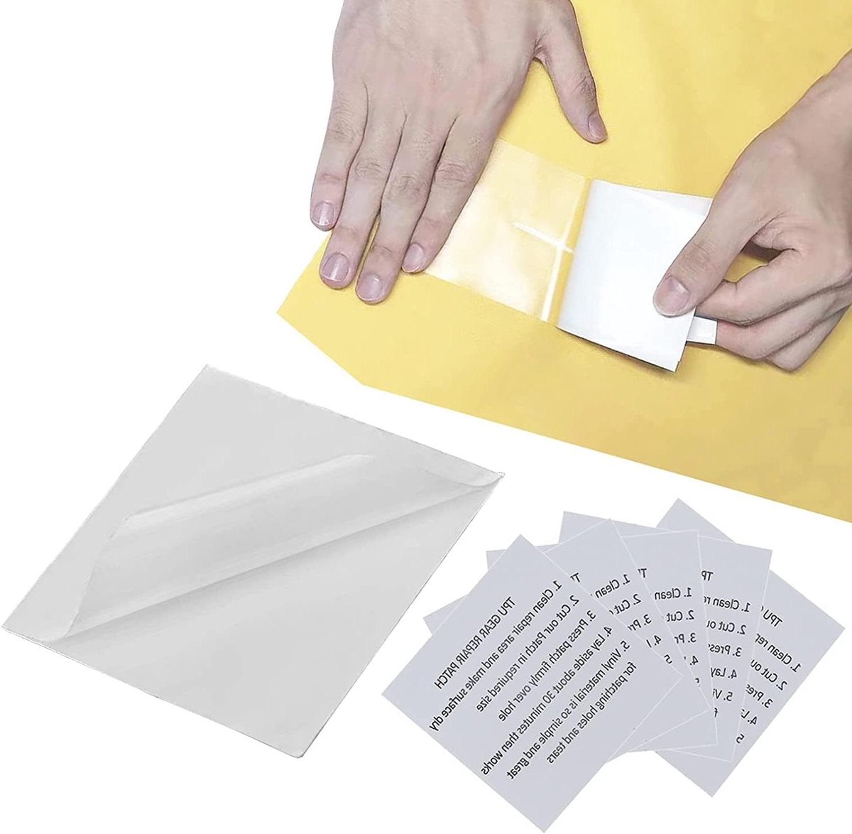 Reparatieset voor Tenten - Transparant - Waterdicht - Voor Luchtbedden en Opblaasbare Producten