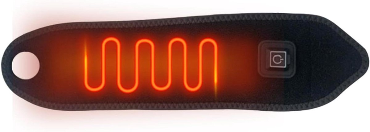 Polsverwarmingskussen - Polsband Verwarmer - Pols Ontlasten - 3 Warmtestanden - 39 x 10.5 cm - Grijs