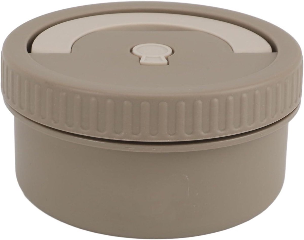 Thermische Lunchbox - Draagbare Voedselcontainer - Maaltijden Warm Houden - Dubbellaags Isolatie - Niet gespecificeerd - Donker Koffie