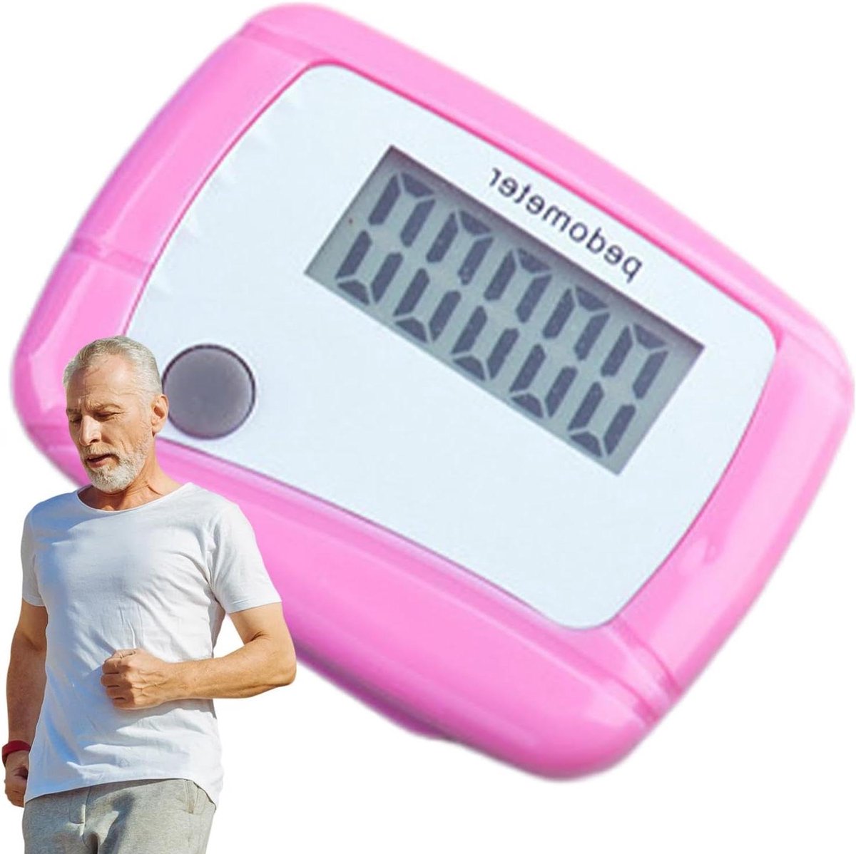 Stappenteller Clip - Pedometer Wandelen - Fitness Monitoren - Real-time Beweging - 31.75 g - Willekeurige Kleur