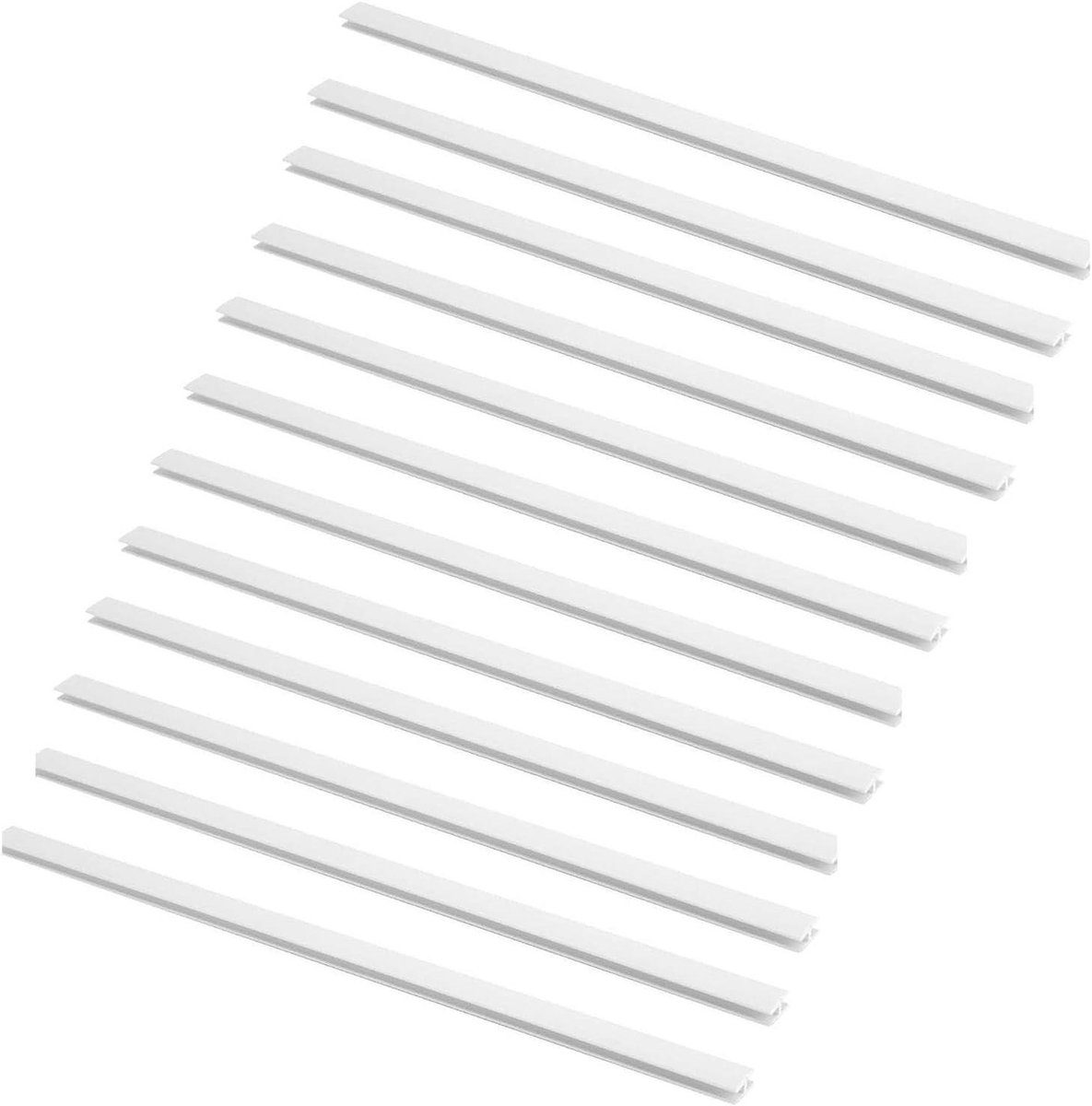 Koffiepadhouder - Capsulerek Opslag - Koffie Organiseren - Zelfklevend Wandmontage - 12-pack - Wit