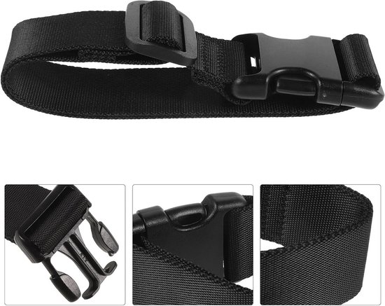 Verstelbare Banana Extension Strap, Vervangingsriem voor Hand, Zwart, 36.50X4.70X1.80CM, Ideaal voor Comfort en Ondersteuning — afbeelding 3