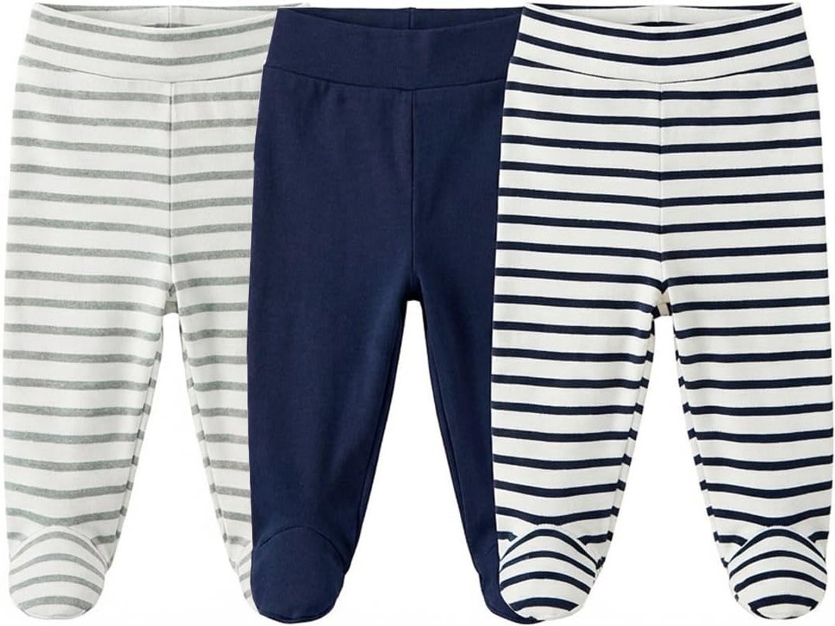 Baby Wrap Bodysuit Set van 3 Stuks met Wikkel Mouwen en Pomp Broekjes voor Pasgeborenen, Katoenen Set 0-12 Maanden