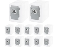 12 stuks stofzuigerzakken - Voor iRobot Roomba i3 i3+, i4 i4+, i5 i5+, i6 i6+, i7 i7+, i8 i8+, j5 j5+, j6 j6+, j7 j7+, j8 j8+, j9 j9+, s9 s9+, 104 105 405 504 505 705, 10 Max-Essential Robot Vacuum