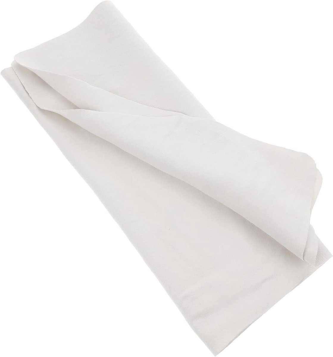 Zeemleren Droogdoek - Autohanddoek Poetsdoek - Auto Drogen - Super Absorberend - 65x40 cm - Wit
