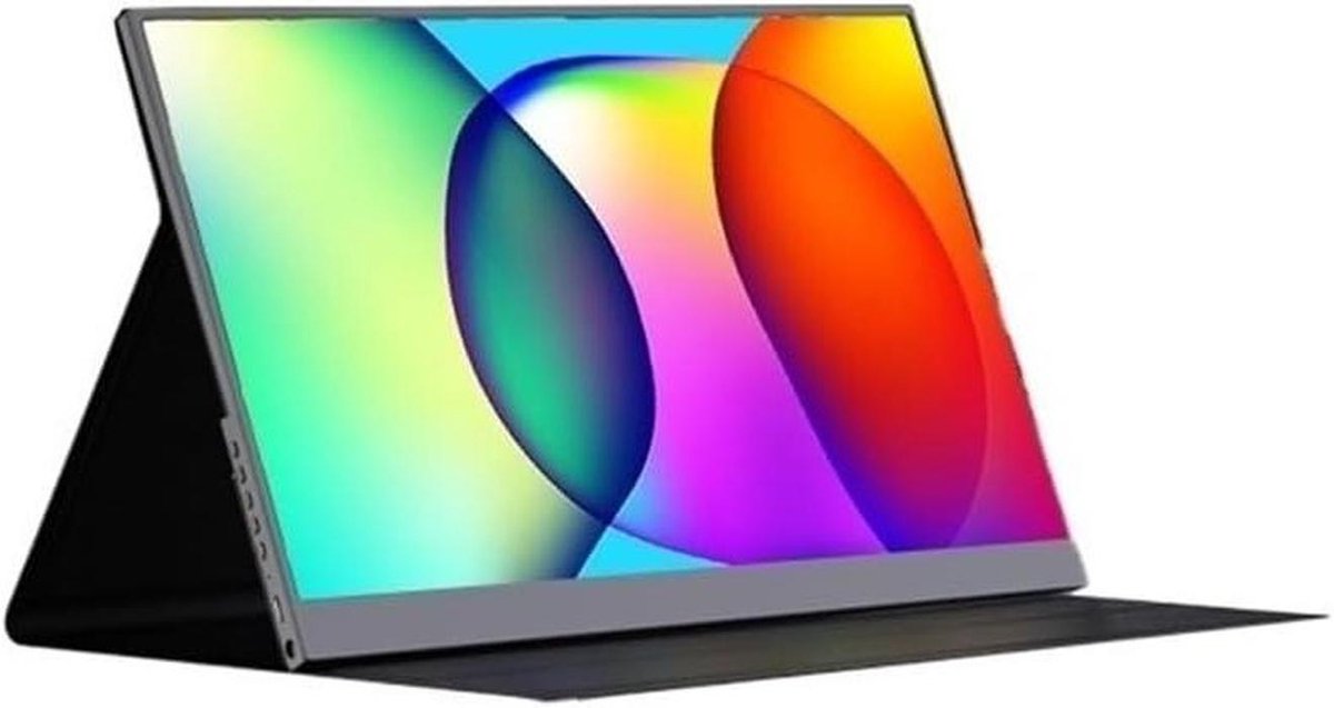 Draagbare Monitor - Externe Scherm - Mobiel Werken - Lichtgewicht Ontwerp - 14 inch - Zwart