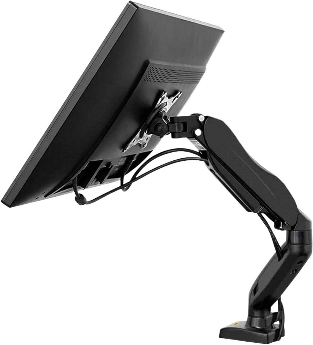 Monitor Arm - Bureauhouder - Ergonomisch Werken - Volledig Verstelbaar - 17-30 inch - Zwart