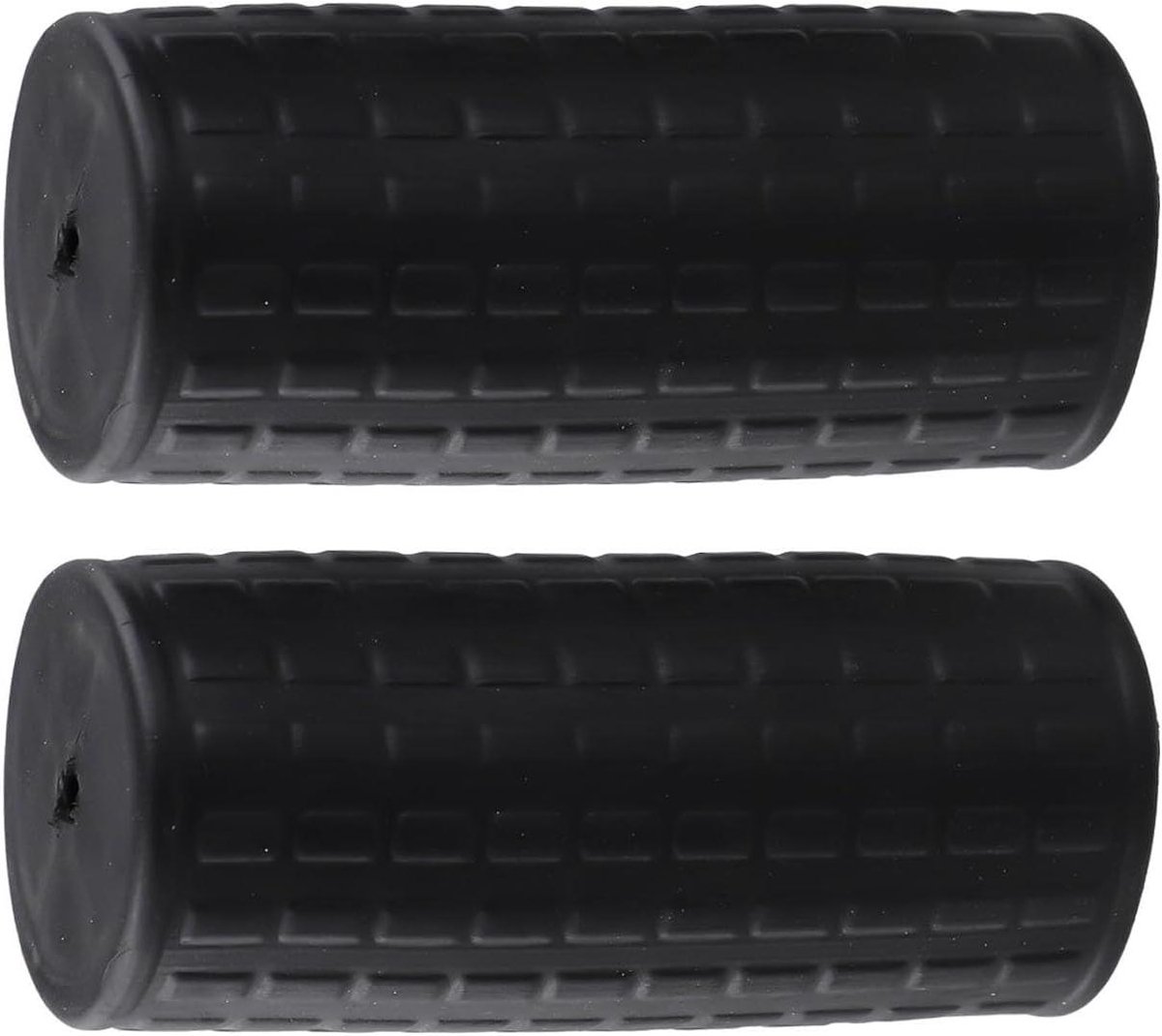 Kruiwagen Handgrepen - Handvat Covers - Materiaal Verplaatsen - Antislip Diepe Groeven - 122 x 40 mm - Zwart